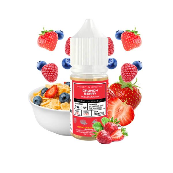 سالت گلس کرانچ بری GLAS Crunch Berry Saltnic