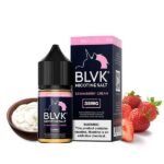 سالت بی ال وی کی توت فرنگی خامه BLVK Strawberry Cream Saltnic