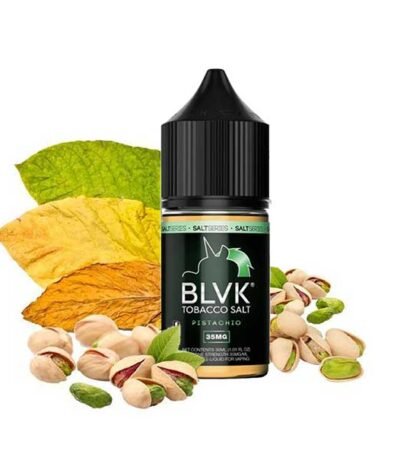 سالت بی ال وی کی تنباکو پسته BLVK Pistachio Saltnic