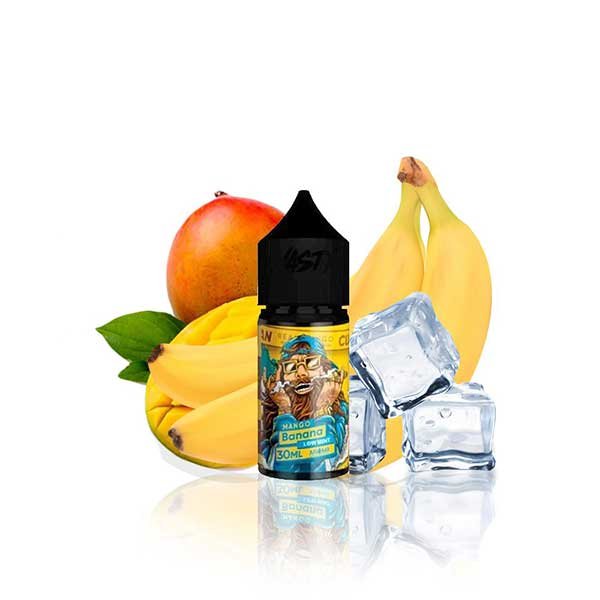 سالت نیکوتین کاشمن موز نستی Nasty Cushman Banana Saltnic