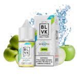 سالت پلاس بی ال وی کی سیب یخ BLVK Salt Plus Sour Apple Saltnic