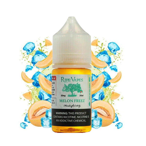 سالت نیکوتین طالبی یخ رایپ ویپز Ripe Vapes Melon Freez Saltnic