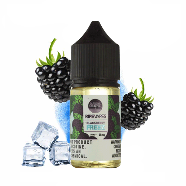 سالت نیکوتین بلکبری یخ رایپ ویپز Ripe Vapes Blackberry Freez Saltnic