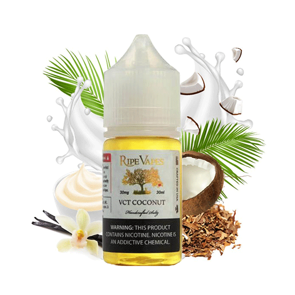 سالت نیکوتین وی سی تی نارگیل رایپ ویپز Ripe Vapes VCT Coconut Saltnic