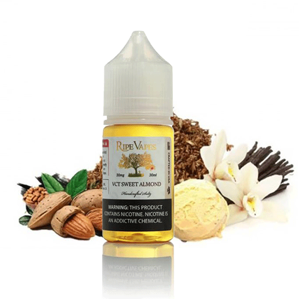 سالت نیکوتین وی سی تی بادام رایپ ویپز Ripe Vapes VCT Sweet Almond Saltnic