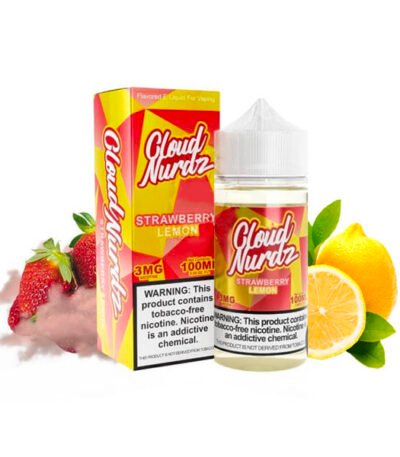 جویس کلاد نوردز توت فرنگی لیمو Cloud Nurdz Strawberry Lemon