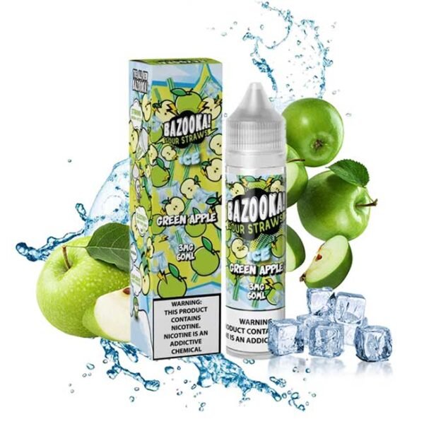 جویس بازوکا سیب یخ Bazooka Sour Apple ICED