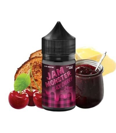 سالت نیکوتین مربای آلبالو مانستر Jam Monster Black Cherry