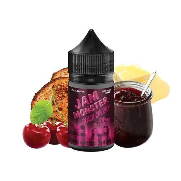 سالت نیکوتین مربای آلبالو مانستر Jam Monster Black Cherry