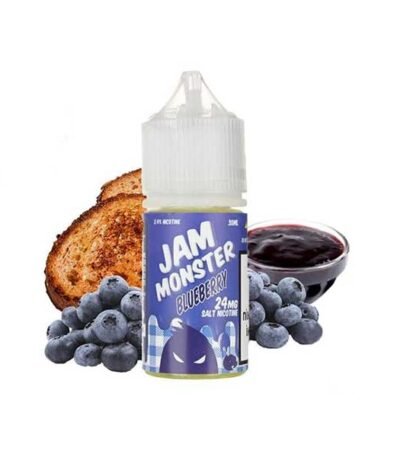 سالت نیکوتین مربای بلوبری مانستر Jam Monster Blueberry