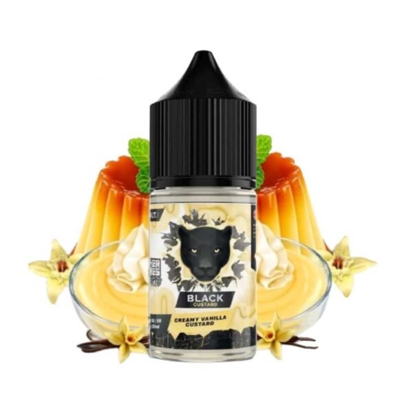 سالت نیکوتین کاستارد وانیلی دکتر ویپ Dr Vapes Black Custard