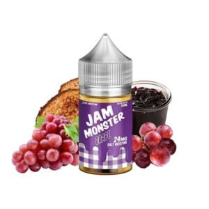 سالت نیکوتین مربای انگور مانستر Jam Monster Grape