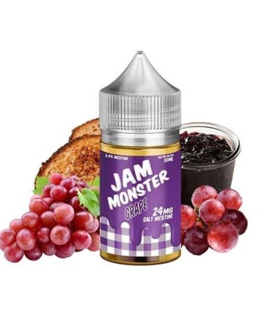 سالت نیکوتین مربای انگور مانستر Jam Monster Grape