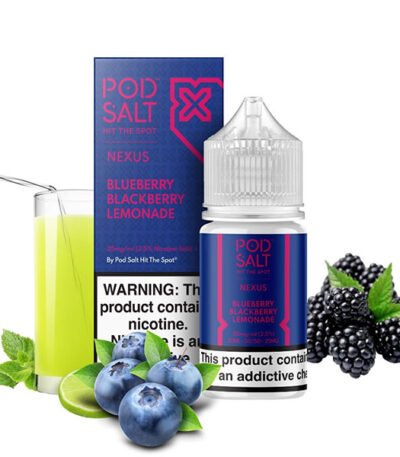 سالت نیکوتین لیموناد بلوبری بلکبری پاد سالت Pod Salt Blueberry Blackberry Lemonade