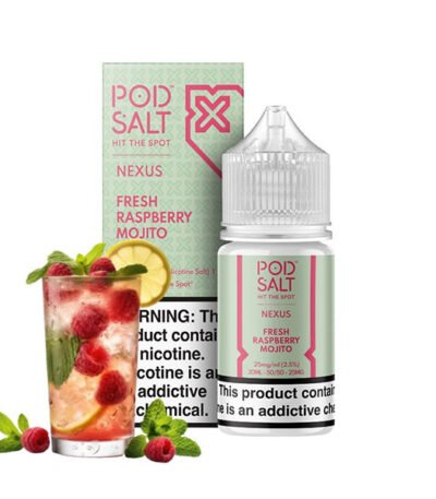 سالت نیکوتین موهیتو تمشک پاد سالت Pod Salt Raspberry Mojito