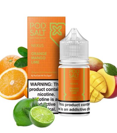 سالت نیکوتین پرتقال انبه لیمو پاد سالت Pod Salt Orange Mango Lime