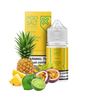 سالت نیکوتین لیموناد آناناس پاد سالت Pod Salt Pineapple Passion Lime