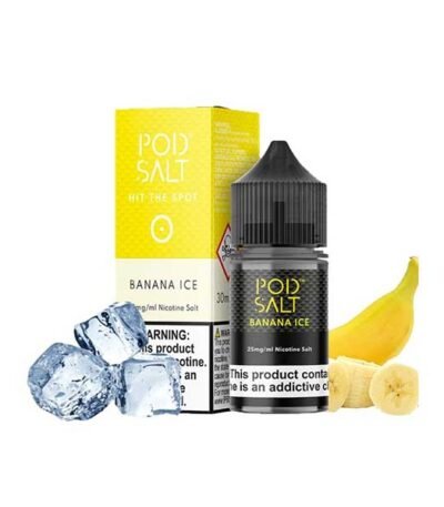 سالت نیکوتین موز یخ پاد سالت Pod Salt Banana ICED