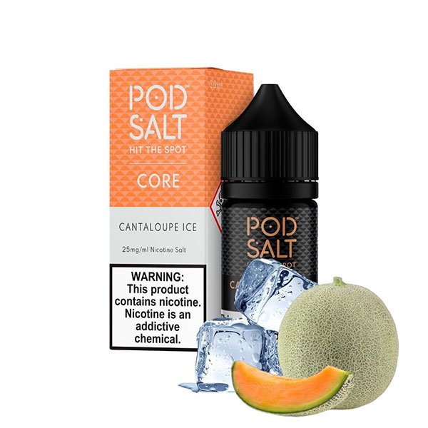 سالت نیکوتین طالبی یخ پاد سالت Pod Salt Cantaloupe ICED