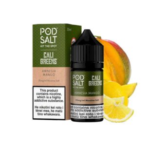 سالت نیکوتین لیمو انبه پاد سالت Pod Salt Amnesia Mango