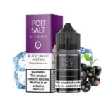 سالت نیکوتین انگور فرنگی یخ پاد سالت Pod Salt Blackcurrant Menthol