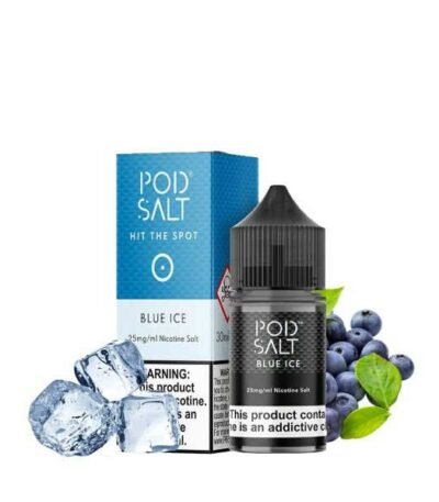 سالت نیکوتین بلوبری یخ پاد سالت Pod Salt Blue ICED