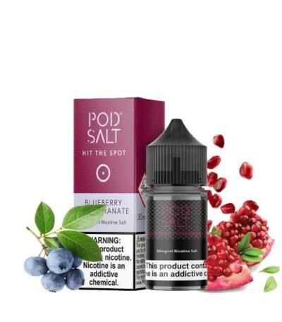 سالت نیکوتین انار بلوبری پاد سالت Pod Salt Blueberry Pomegranate