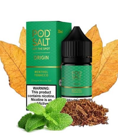 سالت نیکوتین تنباکو خنک پاد سالت Pod Salt Menthol Tobacco