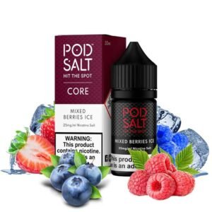 سالت نیکوتین میکس بری یخ پاد سالت Pod Salt Mixed Berries ICED