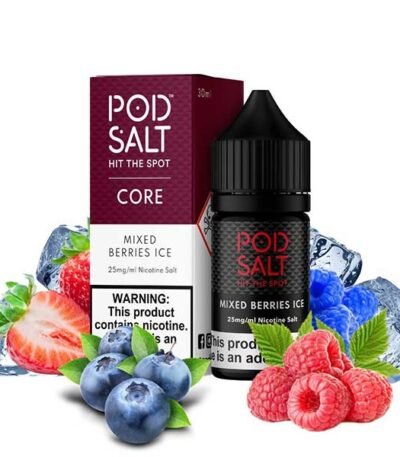 سالت نیکوتین میکس بری یخ پاد سالت Pod Salt Mixed Berries ICED