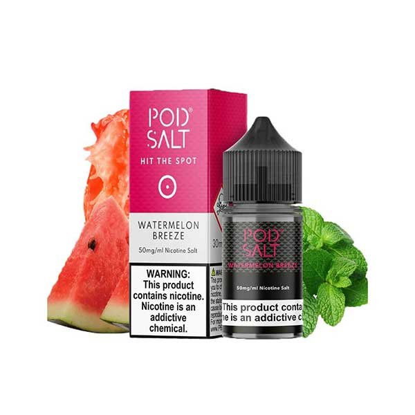 سالت نیکوتین هندوانه یخ پاد سالت Pod Salt Watermelon Breeze