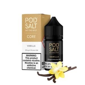 سالت نیکوتین وانیل کاستارد پاد سالت Pod Salt Vanilla