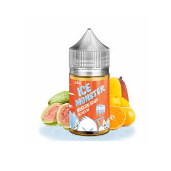 سالت نیکوتین نارنگی گواوا یخ مانستر Monster Mangerine Guava ICE