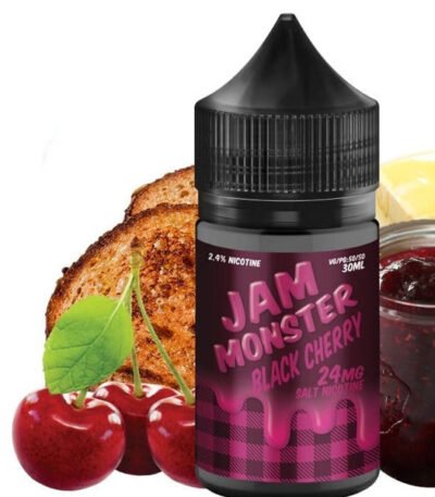 سالت نیکوتین مربای بلک چری مانستر Jam Monster Blackcherry