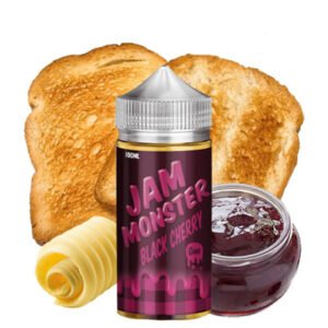 جویس بلک چری جم مانستر Jam Monster Black Cherry 100ml