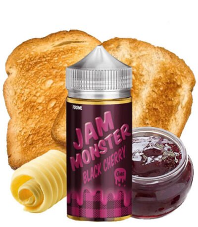 جویس بلک چری جم مانستر Jam Monster Black Cherry 100ml