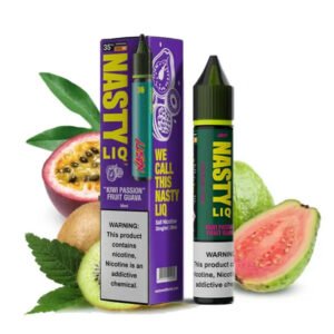 سالت نیکوتین کیوی پشن فروت گواوا نستی Nasty LiQ 36 Kiwi Passion Fruit Guava Saltnic