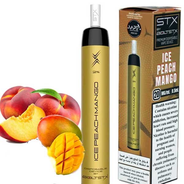 پاد یکبار مصرف استیکس ۳۵۰۰ پاف منگو Stx Mango 3500 Puff Disposable