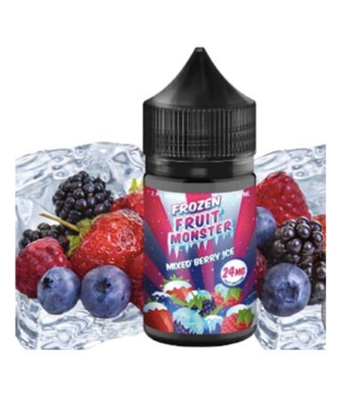 سالت نیکوتین میکس بری یخ مانستر Monster Mixed Berry Ice