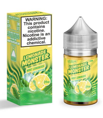 سالت نیکوتین لیموناد نعنا مانستر Monster Mint Lemonade