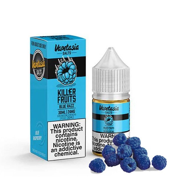 سالت نیکوتین ویپتاسیا بلورز Vapetasia Blue Razz Saltnic