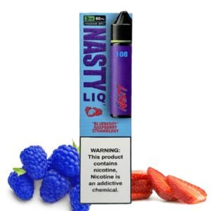 جویس بلوبری تمشک توت فرنگی نستی Nasty LIQ 108 Blueberry Raspberry Strawberry