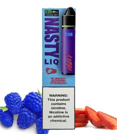 جویس بلوبری تمشک توت فرنگی نستی Nasty LIQ 108 Blueberry Raspberry Strawberry