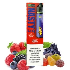 جویس توت فرنگی بلک بری نستی Nasty LIQ 93 Fruit Fusion 60ML