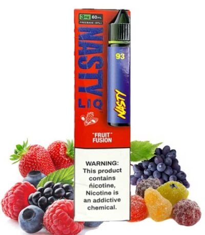 جویس توت فرنگی بلک بری نستی Nasty LIQ 93 Fruit Fusion 60ML