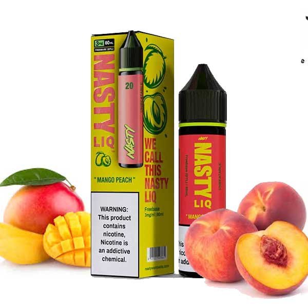 جویس انبه هلو نستی Nasty LIQ 20 Mango Peach 60ML