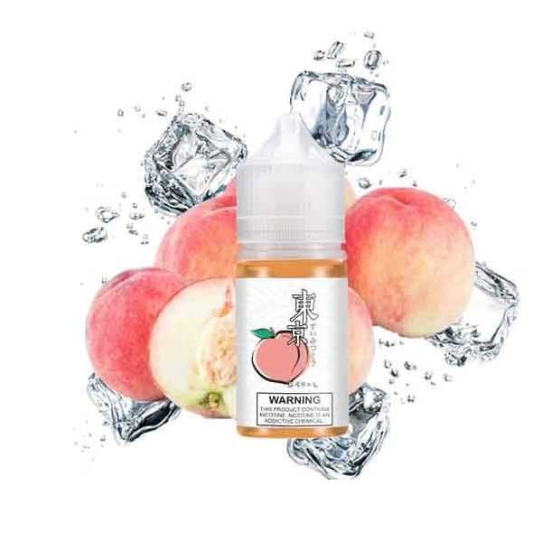 سالت نیکوتین هلو یخ توکیو Tokyo Peach Iced Saltnic