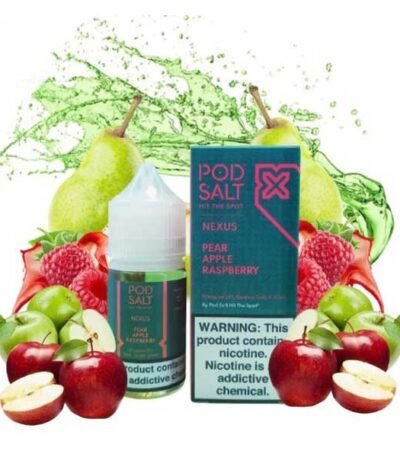 سالت نیکوتین سیب گلابی تمشک پادسالت Pod Salt Pear Apple Raspberry