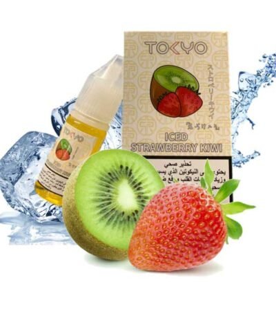 سالت نیکوتین توت فرنگی کیوی یخ توکیو Tokyo Strawberry Kiwi Iced Saltnic