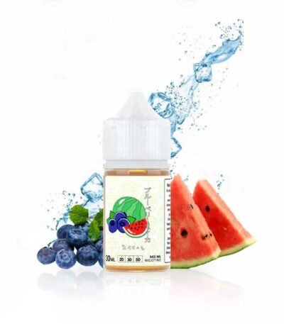 سالت نیکوتین بلوبری هندوانه یخ توکیو Tokyo Blueberry Watermelon Iced Saltnic